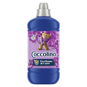 Balsam de rufe Coccolino Purple Orchid & Blueberries, 51 spalari, 1.275 L, Albastru