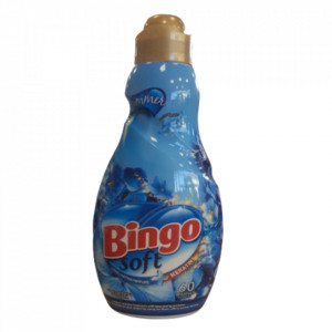 Balsam de rufe concentrat Bingo Soft Keratin Summer, 60 spalari, 1.44 l, Albastru