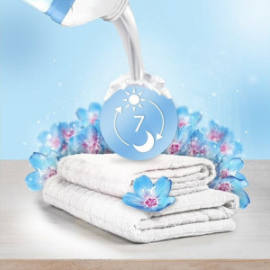 Balsam de rufe Lenor Spring Awakening, 112 spalari, 2.8 L, Albastru - Img 2