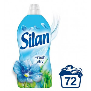 Balsam de rufe Silan Fresh Sky, 72 spalari, 1.8 L, Blue - Img 3