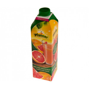 Bautura racoritoare Pfanner de grapefruit roz 1 l, NM22215