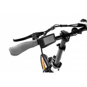 Bicicleta asistata electric Argento Piuma-S, Shimano Tourney 7 viteze, motor 250W, pliabila, NM/ AR-BI-220005, Alb - Img 7