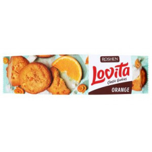Biscuiti cu coaja de portocala Roshen Lovita 150g, NM21832