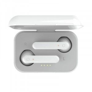Casti bluetooth Trust Primo Touch NM 23783, comenzi tactile, Alb - Img 4