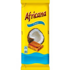 Ciocolata cu cocos Africana 90g, NM26108