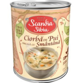 Ciorba de burta dreasa cu smantana Scandia Sibiu 400g, NM26640