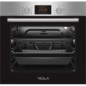 Cuptor incorporabil electric Tesla BO900SX, 80L, curatare cu abur, clasa A, 8 functii, Negru/Inox
