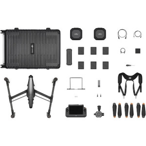 Drona DJI Inspire 3, 8K UHD, dual camera FPV, 1 TB SSD, autonomie 28 minute, NM/ CP.IN.00000024.01, Negru - Img 2