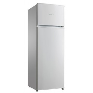 Frigider cu doua usi Tesla, 235L, R600A, clasa energetica F, rafturi ajustabile, NM/ RD2400M1, Alb - Img 2