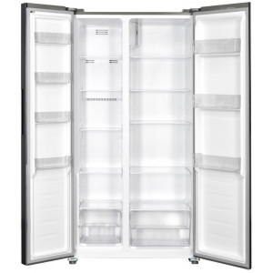 Frigider side-by-side Tesla, 442 L, clasa F, Total No Frost, Display LED, H177, NM/ RB4300FHX, Inox - Img 2