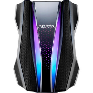 HDD portabil Adata HD770G, 2TB, RGB, 2.5", USB 3.2, Negru - Img 1