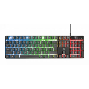 Kit Gaming Tastatura si Mouse Trust Azor NM 23289/GXT838, anti-ghosting, 3000 Dpi, 6 butoane, Negru - Img 7