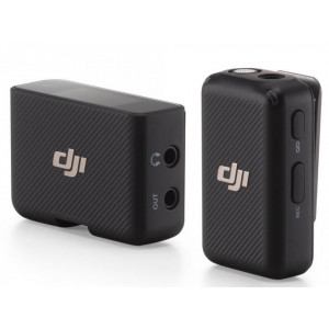 Kit microfon wireless DJI Mic single channel (1TX + 1RX), Negru - Img 1