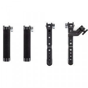 Maner dublu Twist Grip DJI Ronin RS2/RSC2, brat exten stanga+dreapta, 2 x maner NATO eliberare rapida, NM/ CP.RN.00000096.01, Negru - Img 3