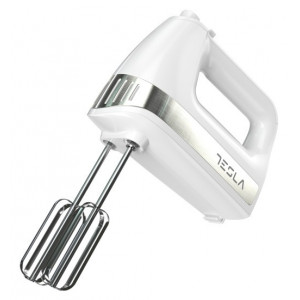 Mixer de mana Tesla NM/MX500WX, 500W, 5 viteze, functie turbo, Alb