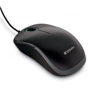 Mouse optic Verbatim silent NM 49024, 1000dpi, ergonomic, Negru - Img 3