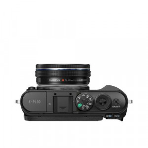 Olympus E-PL10 Pancake Zoom Kit black/black