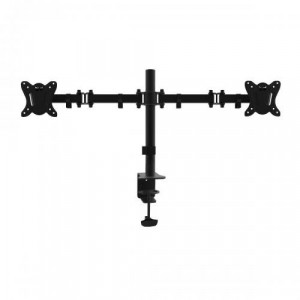 Omega -Monitor Desk Mount Double Max Vesa 100X100