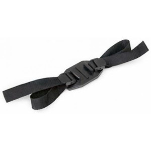 Prindere cu curea pentru casca ventilata GoPro, 45 cm, textil, Negru - Img 3