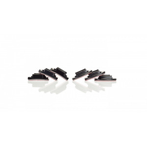 Prinderi cu adeziv GoPro 3 x plat, 3 x curbat, NM/ AACFT-001, Negru - Img 3