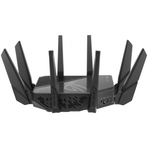 Router Gaming Asus, ROG Rapture AX11000, tri-band, quad-core 2.0GHz CPU, 256MB/1GB, NM/ GT-AX11000 PRO, Negru - Img 2