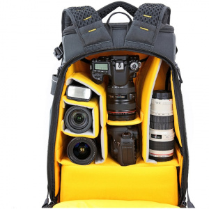 Rucsac cu husa de ploaie Vanguard, 33 L, rezistent la umiditate, NM/ ALTA SKY 51D, Gri - Img 3