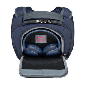 Rucsac pentru drumetii Wenger XC Wynd 28 litri, NM/ 610170, Albastru - Img 2