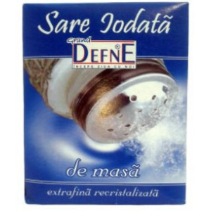 Sare iodata extrafina de masa Defne 1Kg, NM23281