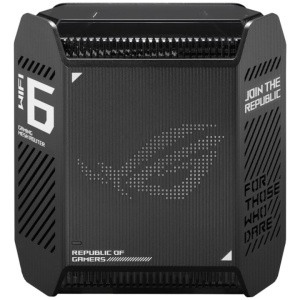 Sistem Mesh Gaming ASUS, AX10000, Tri-Band, acoperire 275m², Tri-Core 1.7GHz CPU, 2.5G port, NM/ GT6(B-1-PK), Negru - Img 3