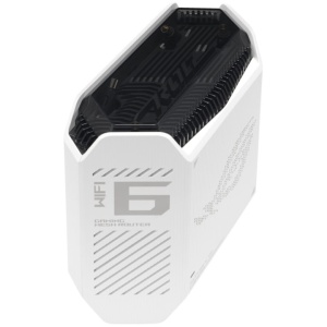 Sistem Wi-Fi Mesh Gaming Asus ROG Rapture, AX10000, tri-band, acoperire 275m, tri-core 1.7 GHz CPU, IPTV, OFDMA, Beamforming, Link Aggregation, AiMesh, NM/ GT6(W-1-PK), Alb - Img 5