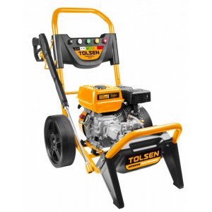 Spalator sub presiune pe benzina Tolsen 7 CP, 5250 W, 220 bar, PWRB, pompa cu 3 pistoane, NM/ 79576, Galben