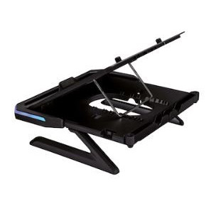 Stand ajustabil pentru laptop gaming SureFire Protus X1, iluminare RGB, NM/ 48842, Negru - Img 4