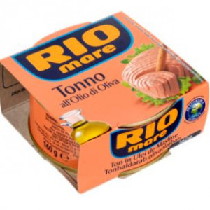 Ton in ulei de masline Rio Mare 160g, NM25036