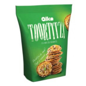 Toortitzi cu mix de seminte Alka 80g, NM25908