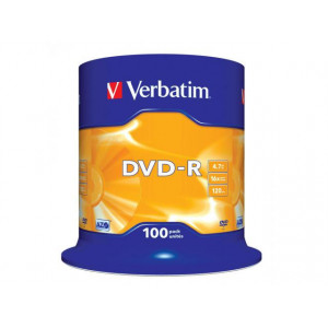 Verbatim DVD-R 16X 100 PK SPINDLE 4.7GB