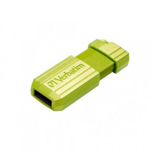 VERBATIM USB Pinstripe 64GB Green