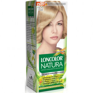 Vopsea de par permanenta Loncolor Natura 11.1 Blond Deschis Cenusiu, 100 ml