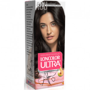 Vopsea de par permanenta Loncolor Ultra 4.10 Ciocolata Neagra, 100 ml