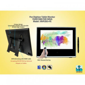 Yiynova Monitor interactiv 20, LED, Full HD