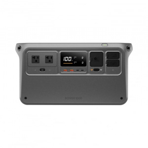 Acumulator, DJI Power 1000, 2200 W, 2 x porturi USB-C, optional incarcare solara, NM/ CP.DY.00000054.01, Negru - Img 1