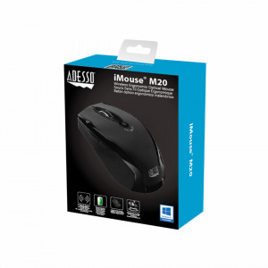 Adesso Wireless Ergonomic Optical Mouse - Img 9
