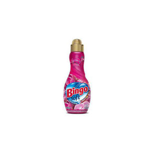 Balsam de rufe concentrat Bingo Soft Spring, 60 spalari, 1.44 l, Rosu