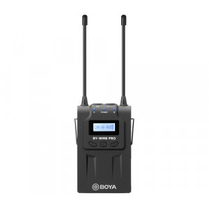 Boya BY-WM8 PRO-K2 Linie Wireless UHF cu Microfon Lavaliera (TX+TX+RX) - Img 2