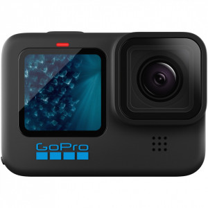 Camera de actiune GoPro Hero11 Black, 3K60, 27MP, HyperSmooth 6.0, NM/ CHDHX-112-RW, Negru - Img 1