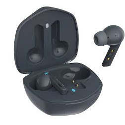 Casti wireless QCY G1, bluetooth 5.2, noise cancelling, baterie 450 mAh, raza de actiune 10m, NM/ G1_G, Gri - Img 4