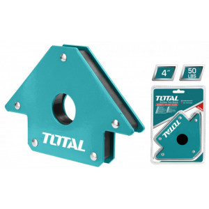Coltare magnetice pentru sudura Total TAMWH75052/NM, 4 ", unghi 45-135°, forta 50 lbs, Verde - Img 1