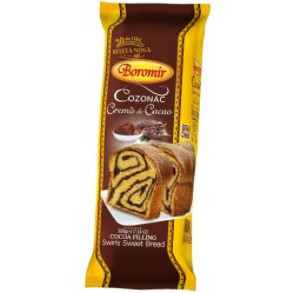 Cozonac cu crema de cacao Boromir 500g, NM25606
