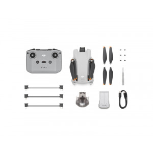 Drona DJI Mini 3, 4K HDR, 2453 mAh Li-Ion, pliabil, NM/ CP.MA.00000584.01, Alb - Img 3
