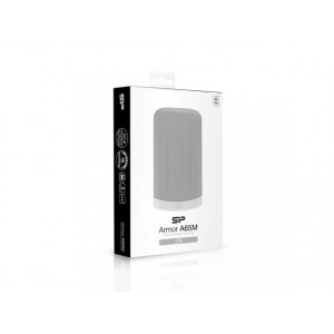 Hard disk portabil pentru MAC Silicon-Power Armor A65M 2 TB, 2.5 inch, USB 3.0, waterproof/anti-shock, NM/ SP020TBPHD65MS3G, Argintiu - Img 2