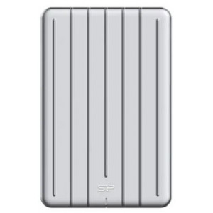 HDD extern portabil Silicon Power Armor A75, 2TB, military grade shockproof + rezistent la apa, USB 3.1 Gen1 / Type-C, NM/ SP020TBPHDA75S3S, Argintiu